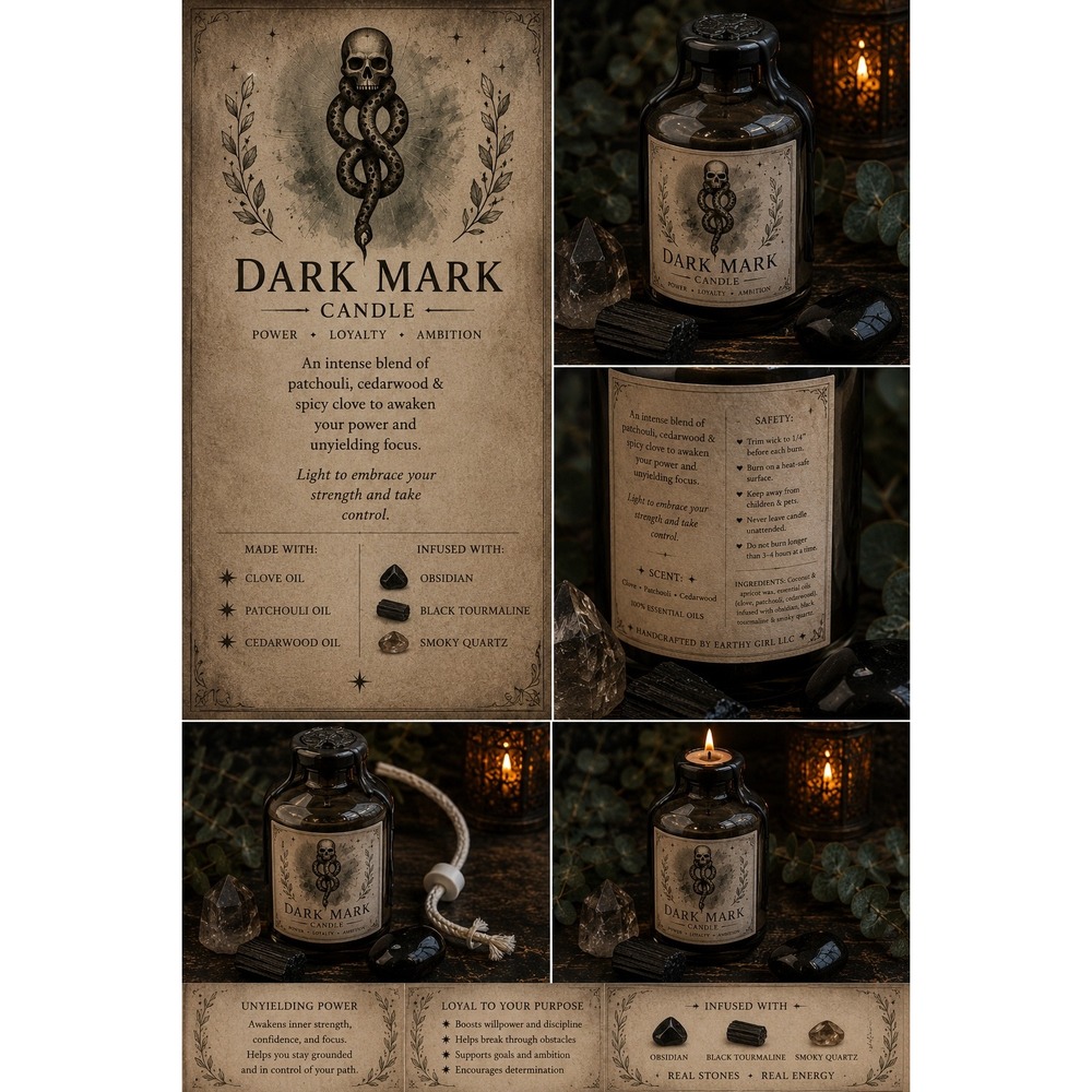 Dark Mark Oil Candle